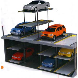 Automated Capacity Multiple Cars Puzzle Parking System With 1 Year Warranty