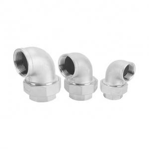 Customized Support ODM Stainless Steel Gas Union Female Thread 90 Degree Union Elbow