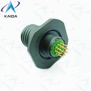 China Jam Nut Receptacle MIL-DTL-38999 Series 3 7A PCB Type Mil 38999 Circular Connectors wholesale