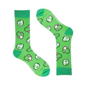 China Knitted Cartoon Logo Custom Sports Socks UK Basketball Socks With Cool Designs supplier