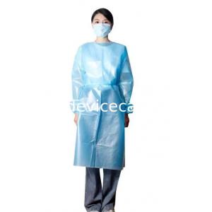 PP PE Hooded Disposable Medical Isolation Gown Non Woven