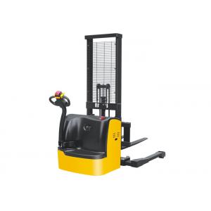 Straddle Legs Electric Lift Pallet Stacker Safe Design Adjustable Forks