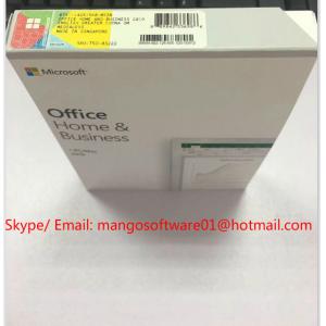 China DVD Retail Box Microsoft Office 2019 Home And Business Coa License 1 Key For 1 PC supplier