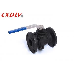 China DN150 WCB Stainless Steel Flanged  Ball Valve DIN RF Floating type PN16 PN40 supplier