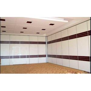 China Reusable Soundproof Folding Partition Walls Commercial Funiture 6 M Height supplier