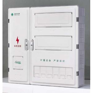 6 Way Polycarbonate Meter Box Nice Appearance / PC Single Phase Energy Meter Box