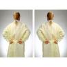 Fluid Resistant Medical Isolation Gowns , Multi Ply Non Woven Surgical Gown