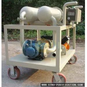 0.75kw Lubrication Oil Recycling Machine With Double Stage Filter