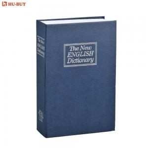 China Secret Dictionary Book Safe Jewellery Money Cash Box with Combination Lock(Blue) wholesale