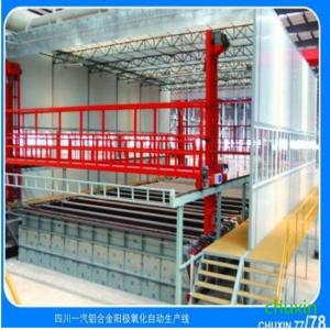 China PLC Control Automated Anodizing Line Aluminium Alloy supplier