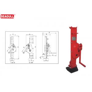 1.5 ton - 25 ton Mechanical Construction Small Lifting Jack With Long Working Life