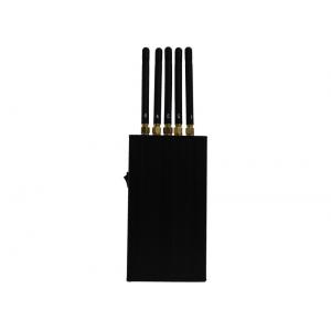 China 4W 5 Antenna Portable Cell Phone Jammer WIFI / GSM / 3G With Dip Switches supplier