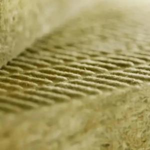 High Density Rockwool Thermal Resistance Panel Made Of Rock Wool Fibers