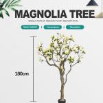 Customized Large Plastic Artificial Magnolia Tree 600cm Height