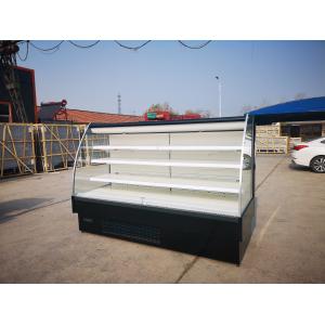 China Multideck Open Display Cooler For Dairy Products Plug In supplier
