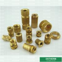 China Customized Designs CPVC Fittings PVC Fittings Brass Inserts Brass Color Female Brass Inserts on sale