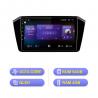 Voice Control 1.8GHZ Car GPS Navigation DVD Player For VW Volkswagen