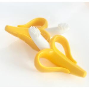 Food Grade Silicone Banana Shaped Teething Toy For Babies