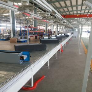 China Air Condition Compressor Automated Conveyor Systems Plastic Chain Conveyor Belt supplier