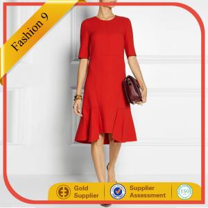Trendy Casual Red Dress