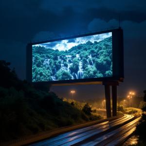 Digital Advertising LED Billboard 2.5mm - 10mm LED Outdoor Display Board