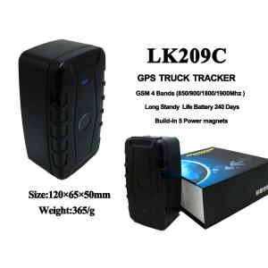 Rental Car Magnetic GPS Tracking Device With Long Battery Life--Black LK209C-3G