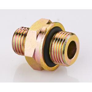 China Brass DIN Hydraulic Fittings , O - Ring Metric Pipe Thread Fittings supplier