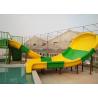 Mini Boomerang Slide Commercial Water Park Equipment For Hotels Water Parks