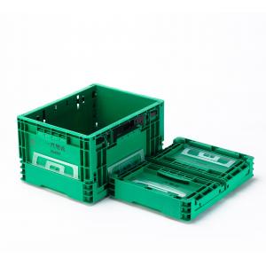 Collapsible EU Crate for Parts Logistic 400x300x230mm Customized Color Foldable Box