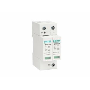 China Tipo Pluggable - 2 C.C. modular do prendedor de relâmpago 48V SPD sobre a proteção da tensão supplier