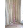 Pink Metal Entryway Coat Rack With Umbrella Stand , 2.8kg Bedroom Jacket Hanger