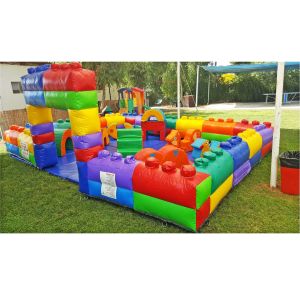 China Parque inflable interior del juego para los niños los 9*7*2.6m o tamaño modificado para requisitos particulares supplier