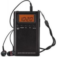 China Outdoor Digital AM FM Pocket Radio Portable With Rechargeable Battery on sale