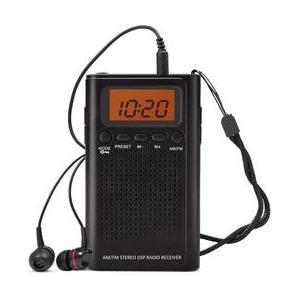 Outdoor Digital AM FM Pocket Radio Portable With Rechargeable Battery