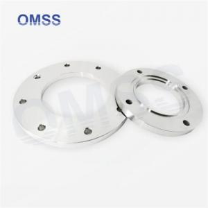 Tappped Vacuum Flange Fittings Stainless Steel ISO Bored Blank Bolted Vacuum Fittings