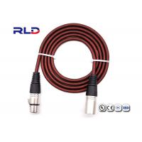 China 3 Pin Male Female Plug XLR Audio Connector on sale