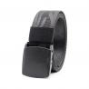 China Resin Woven Canvas Fabric Web Belt 110cm Buckle Tactical Battle Belt wholesale