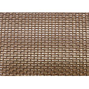 China Gold 0.2mm-25mm Stainless Steel Decorative Mesh High Corrosion Resistance supplier