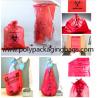 China 200um Biodegradable PE Drawstring Garbage Bags wholesale