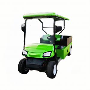 China 72V Green Electric Golf Cart Cargo Box Flatbed Electric Cart 2 Seats Golf Truck supplier