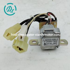 China エクスカバスタート イスズウ 24V モーターリレー OEM 1-82553039-1 掘削機 SH135X-3B wholesale