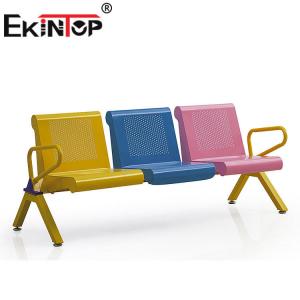 China PVC Cushion Waiting Chair 3 Seater Comfortable For Railway Station ODM supplier