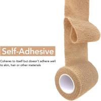China Wrap Finger Non Woven Cohesive Medical Adhesive Plaster on sale