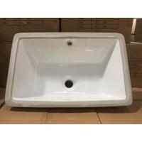 China Ceramic Construction Ada Bathroom Sink Overflow Proof 2mm Straightness on sale