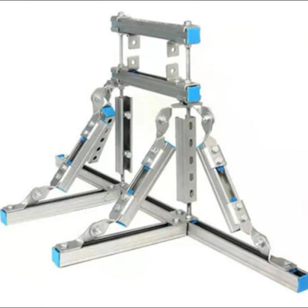 High Corrosion Resistance Seismic Bracket with Seismic Resistance and Low Maintenance for Various Building Types