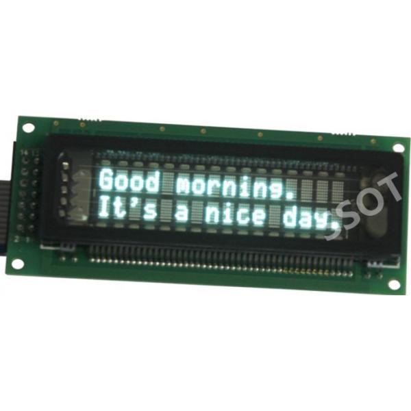 Self - Luminous VFD Display Module , Character Display Module 16T202DA1J