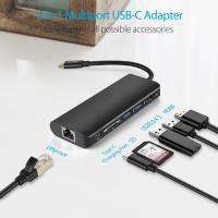 China Type-C Adapter Hub Dock USB C to  USB3.0 USB2.0 SD and MicroSD Card Reader Docking Station for Macbook pro on sale