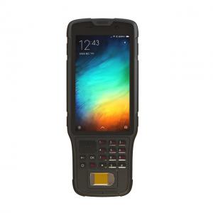 China IP65 Rugged Android RFID Biometric Fingerprint Scanner, 2D Barcode Scanner Mobile PDA supplier