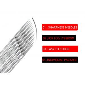 Universal  18 Pin Manual Shading Needles Microblading Blades #316 Stainless Steel