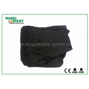 Customized Soft Black Nonwoven Disposable Thongs For Male , ISO9001 Standard